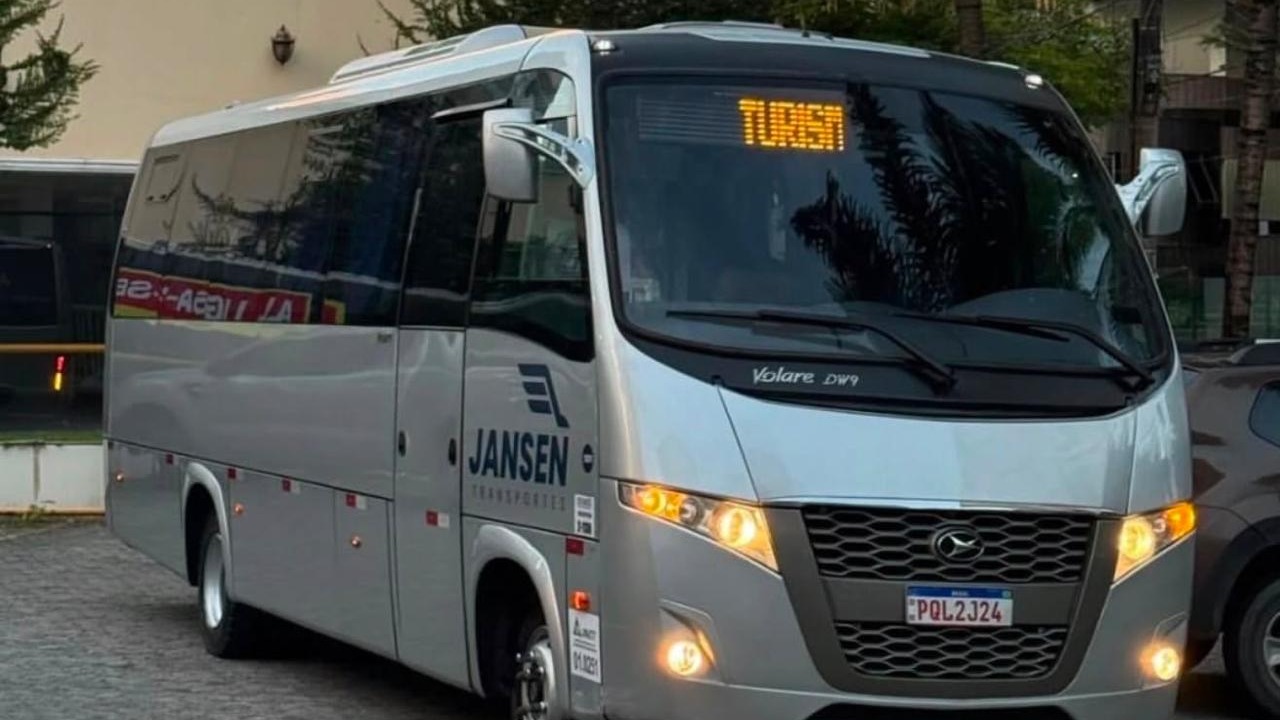 Micro-ônibus Volare DW9 Jansen Frota Oficial
